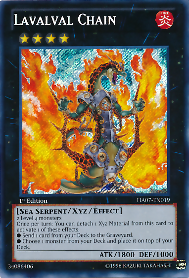 Lavalval Chain [HA07-EN019] Secret Rare | Dragon's Lair Comics and Fantasy Houston TX