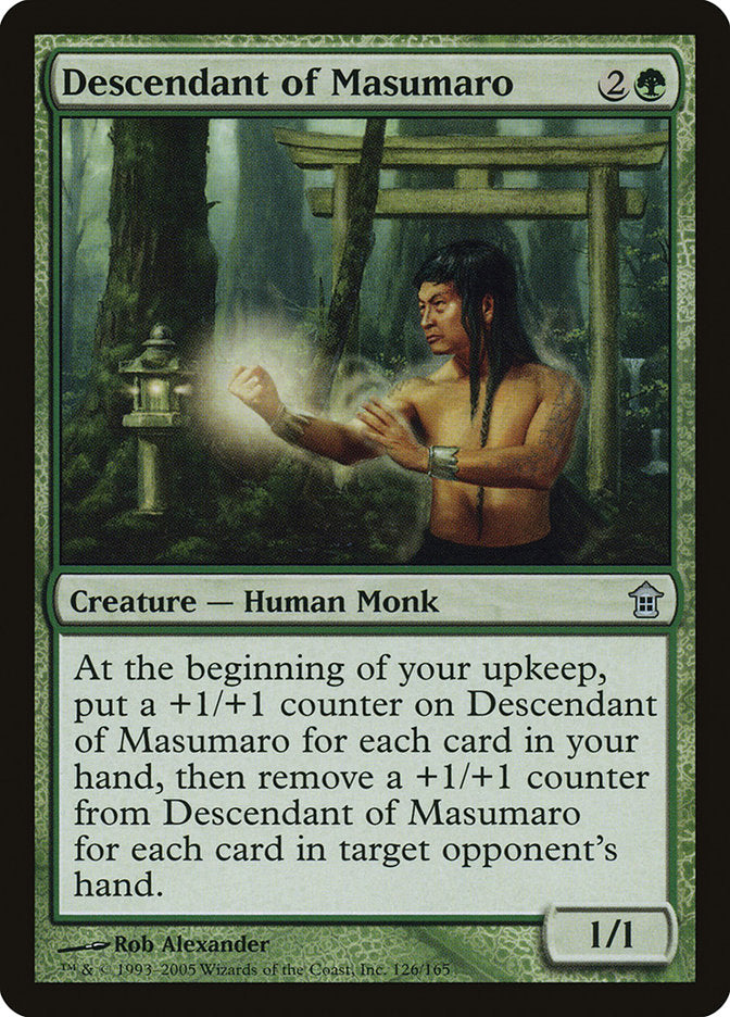 Descendant of Masumaro [Saviors of Kamigawa] | Dragon's Lair Comics and Fantasy Houston TX