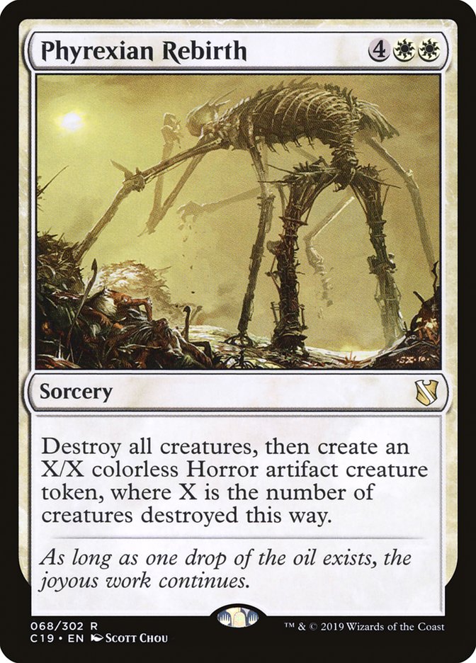 Phyrexian Rebirth [Commander 2019] | Dragon's Lair Comics and Fantasy Houston TX