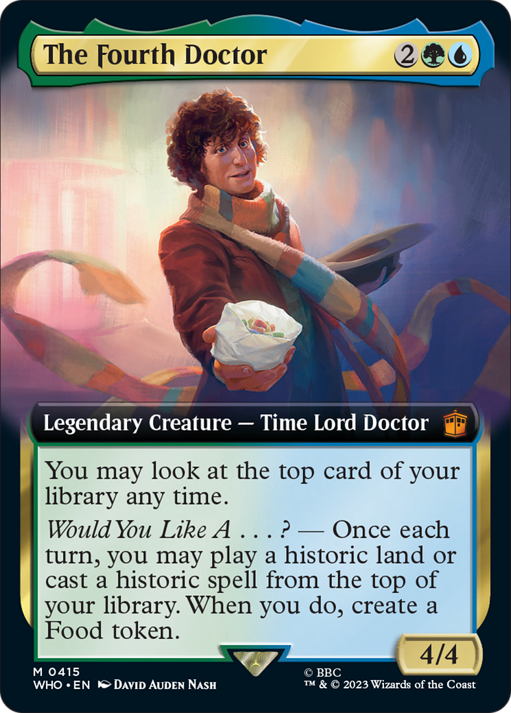 The Fourth Doctor (Extended Art) [Doctor Who] | Dragon's Lair Comics and Fantasy Houston TX