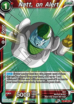 Natt, on Alert (Tournament Pack Vol. 8) (P-381) [Tournament Promotion Cards] | Dragon's Lair Comics and Fantasy Houston TX