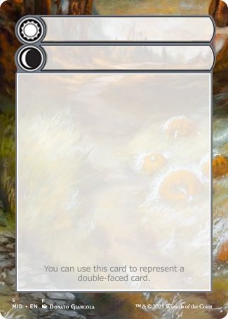 Helper Card (5/9) [Innistrad: Midnight Hunt Tokens] | Dragon's Lair Comics and Fantasy Houston TX
