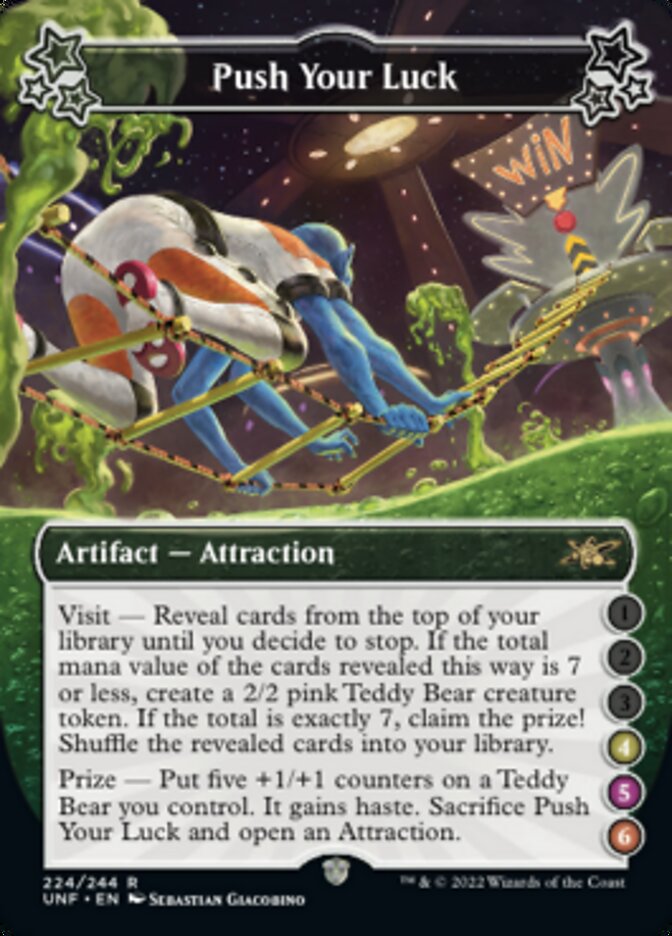 Push Your Luck (4-5-6) [Unfinity] | Dragon's Lair Comics and Fantasy Houston TX