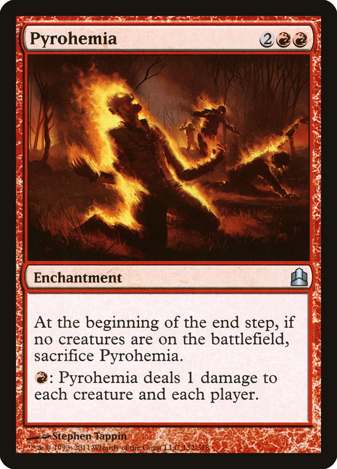 Pyrohemia [Commander 2011] | Dragon's Lair Comics and Fantasy Houston TX