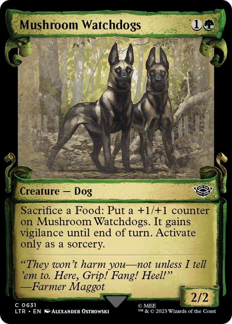 Mushroom Watchdogs [The Lord of the Rings: Tales of Middle-Earth Showcase Scrolls] | Dragon's Lair Comics and Fantasy Houston TX
