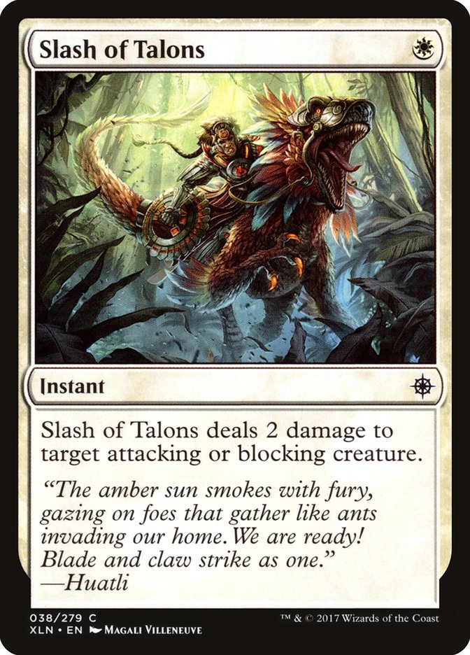 Slash of Talons [Ixalan] | Dragon's Lair Comics and Fantasy Houston TX