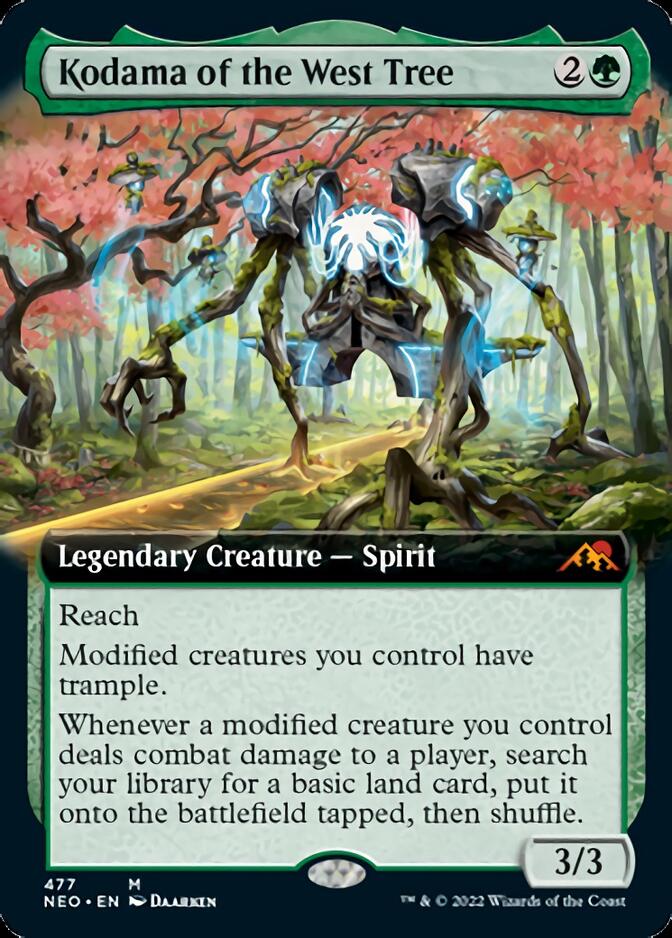 Kodama of the West Tree (Extended Art) [Kamigawa: Neon Dynasty] | Dragon's Lair Comics and Fantasy Houston TX