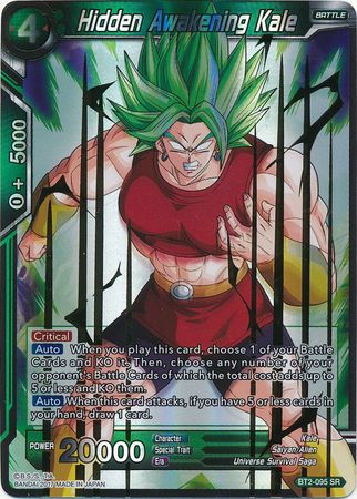 Hidden Awakening Kale (BT2-095) [Union Force] | Dragon's Lair Comics and Fantasy Houston TX