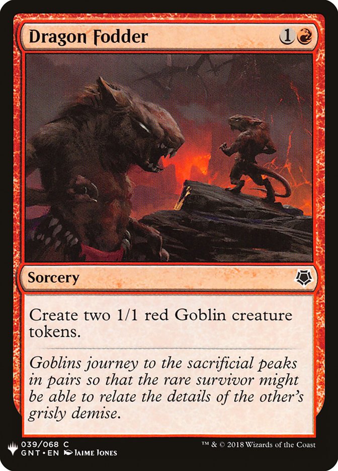 Dragon Fodder [Mystery Booster] | Dragon's Lair Comics and Fantasy Houston TX