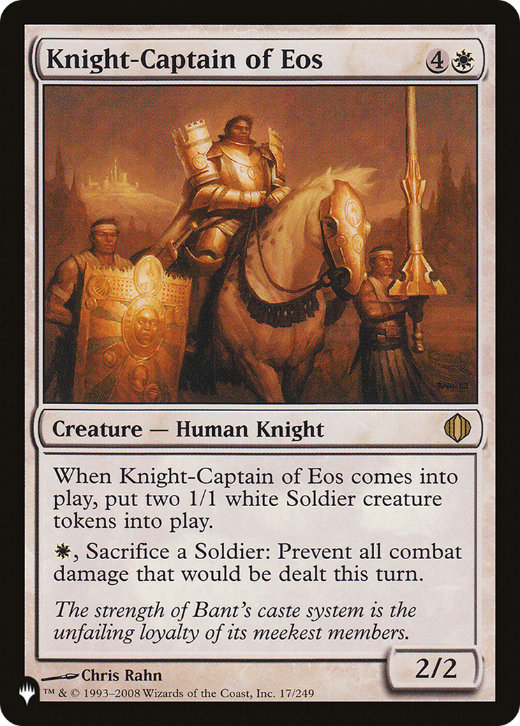 Knight-Captain of Eos [The List] | Dragon's Lair Comics and Fantasy Houston TX