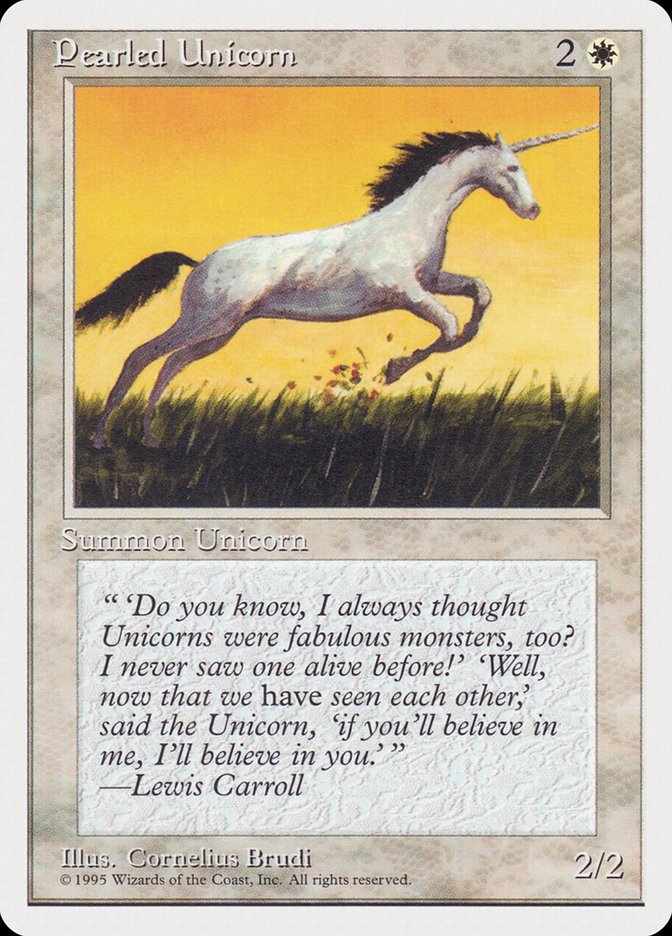 Pearled Unicorn [Rivals Quick Start Set] | Dragon's Lair Comics and Fantasy Houston TX