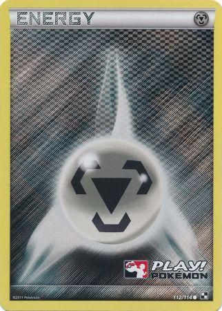 Metal Energy (112/114) (Play Pokemon Promo) [Black & White: Base Set] | Dragon's Lair Comics and Fantasy Houston TX