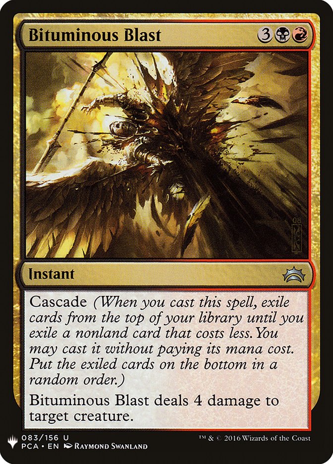 Bituminous Blast [Mystery Booster] | Dragon's Lair Comics and Fantasy Houston TX