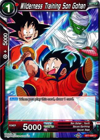 Wilderness Training Son Gohan (BT7-008) [Assault of the Saiyans] | Dragon's Lair Comics and Fantasy Houston TX