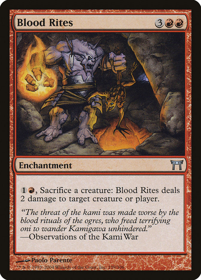 Blood Rites [Champions of Kamigawa] | Dragon's Lair Comics and Fantasy Houston TX