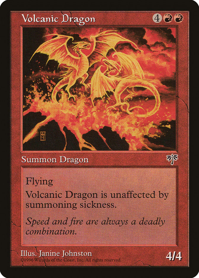 Volcanic Dragon [Mirage] | Dragon's Lair Comics and Fantasy Houston TX