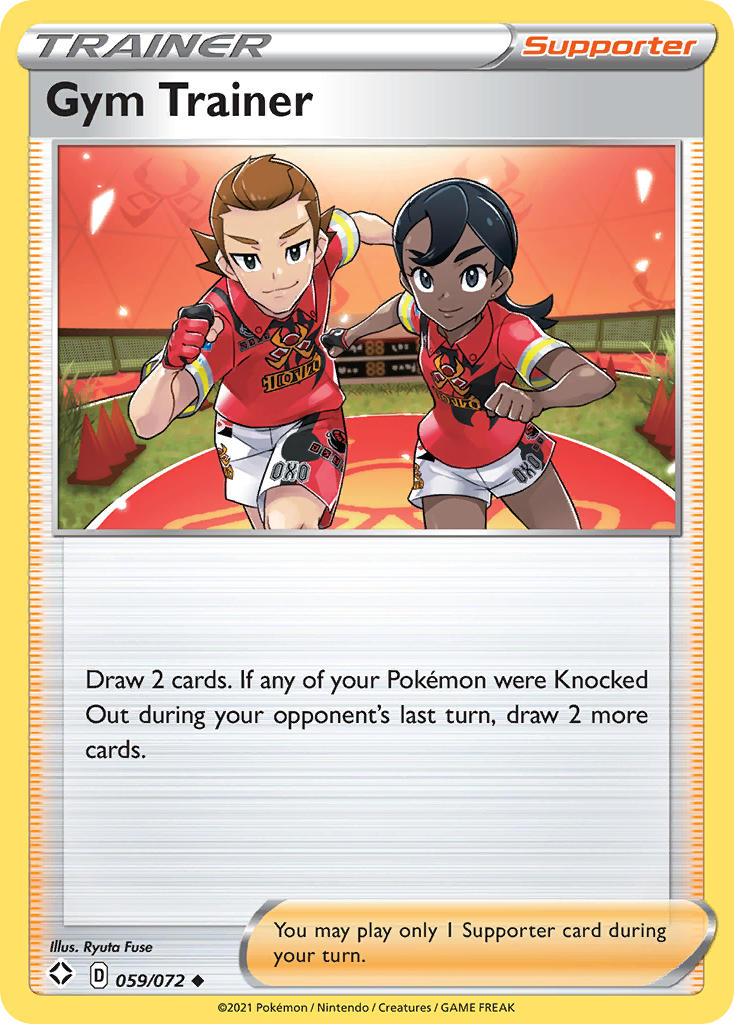 Gym Trainer (059/072) [Sword & Shield: Shining Fates] | Dragon's Lair Comics and Fantasy Houston TX