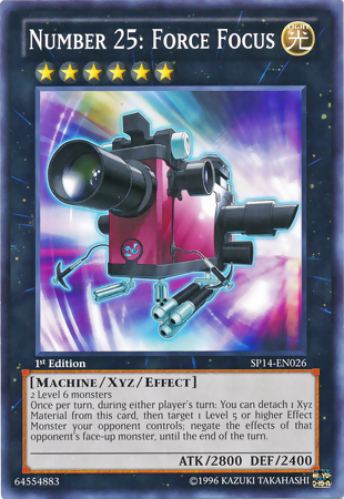 Number 25: Force Focus [SP14-EN026] Starfoil Rare | Dragon's Lair Comics and Fantasy Houston TX