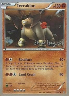 Terrakion (73/101) (Terraki-Mewtwo - Shuto Itagaki) [World Championships 2012] | Odin's Lair