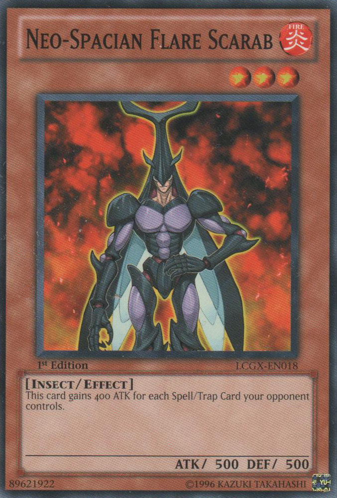Neo-Spacian Flare Scarab [LCGX-EN018] Common | Dragon's Lair Comics and Fantasy Houston TX