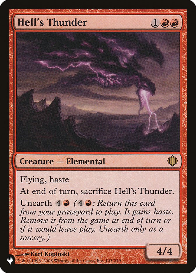 Hell's Thunder [The List] | Dragon's Lair Comics and Fantasy Houston TX