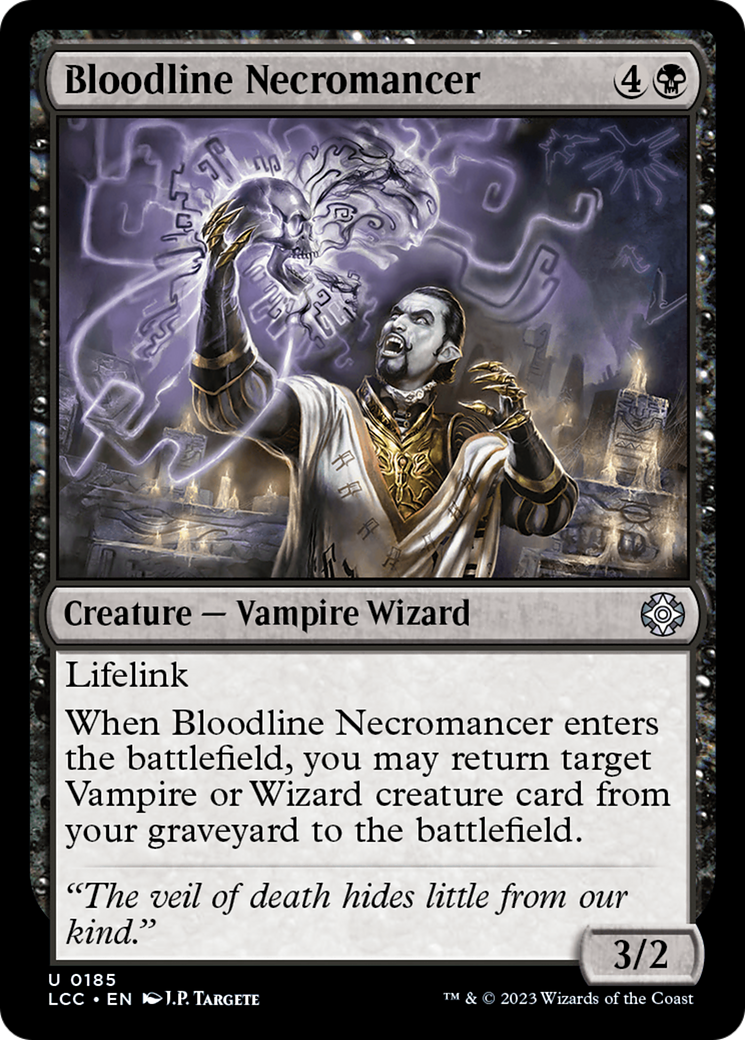 Bloodline Necromancer [The Lost Caverns of Ixalan Commander] | Dragon's Lair Comics and Fantasy Houston TX