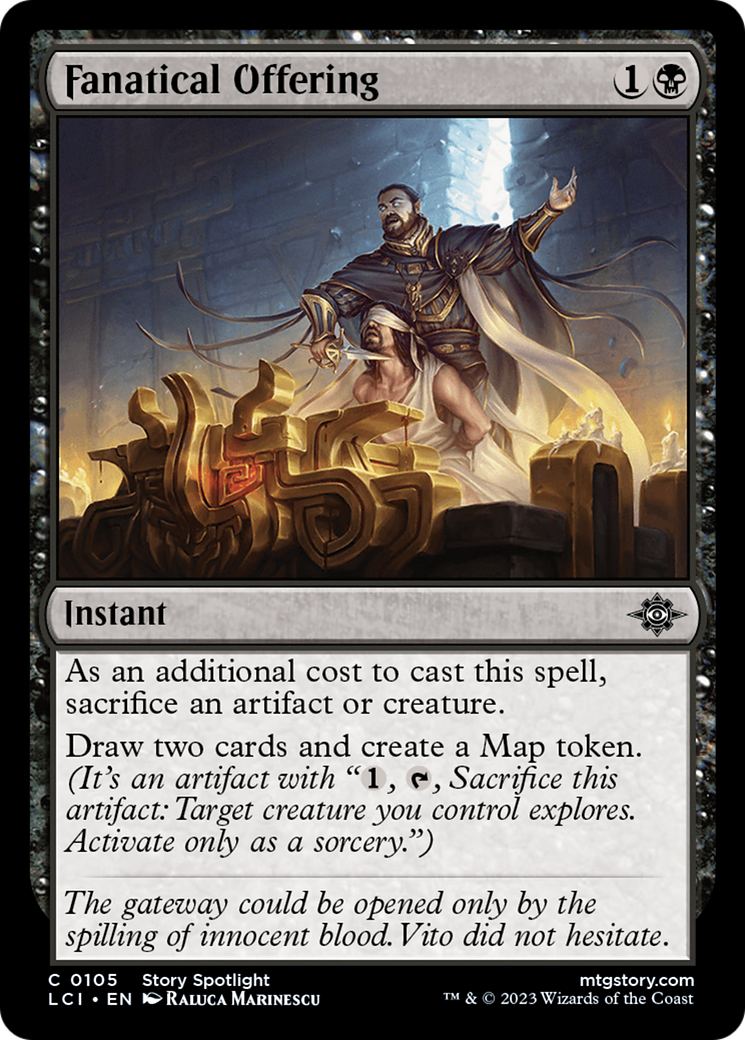 Fanatical Offering [The Lost Caverns of Ixalan] | Dragon's Lair Comics and Fantasy Houston TX