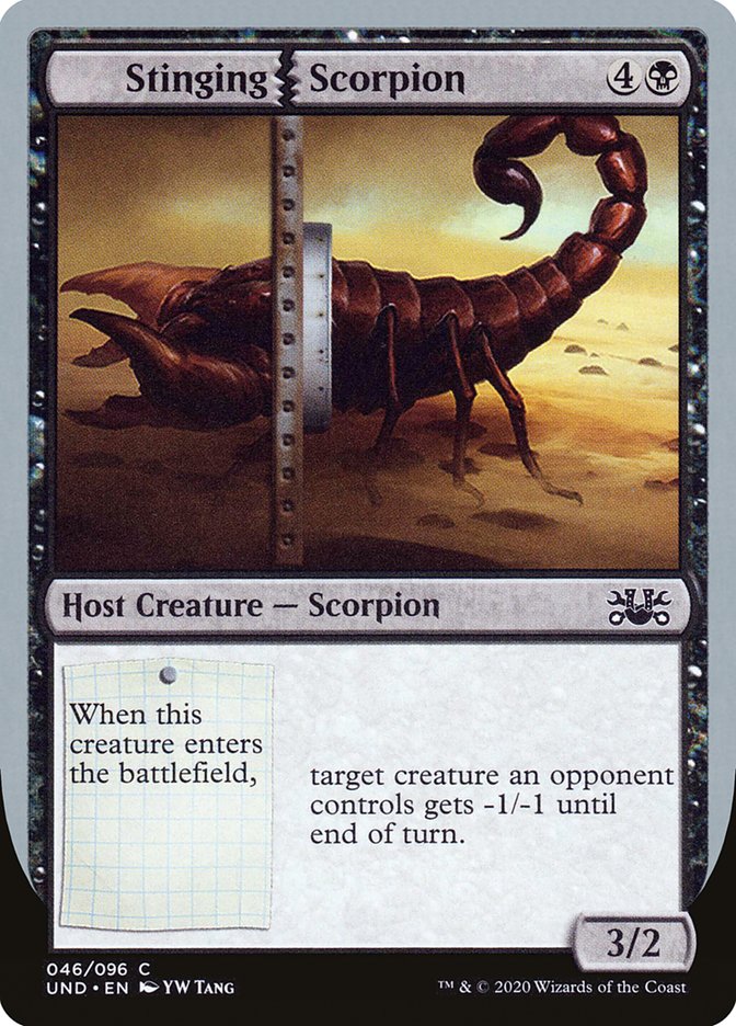 Stinging Scorpion [Unsanctioned] | Dragon's Lair Comics and Fantasy Houston TX