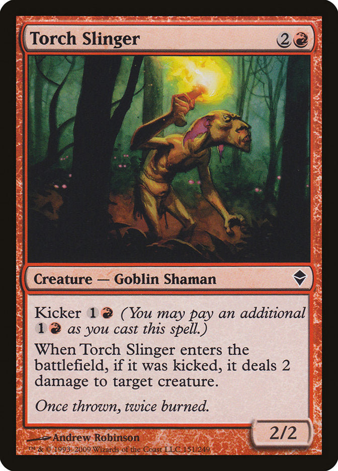 Torch Slinger [Zendikar] | Dragon's Lair Comics and Fantasy Houston TX