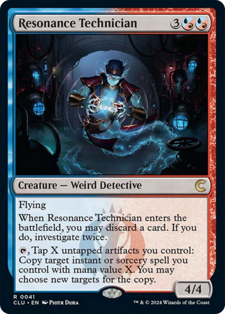 Resonance Technician [Ravnica: Clue Edition] | Dragon's Lair Comics and Fantasy Houston TX