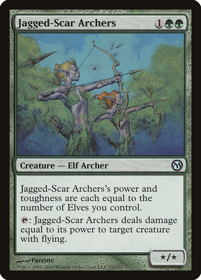 Jagged-Scar Archers [Duels of the Planeswalkers] | Dragon's Lair Comics and Fantasy Houston TX