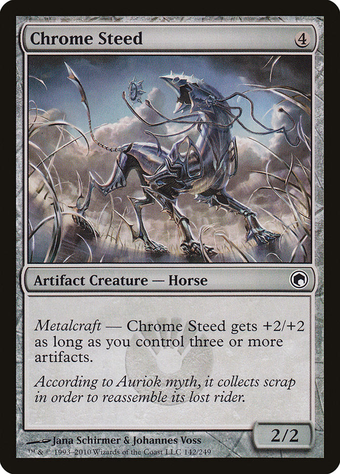 Chrome Steed [Scars of Mirrodin] | Dragon's Lair Comics and Fantasy Houston TX