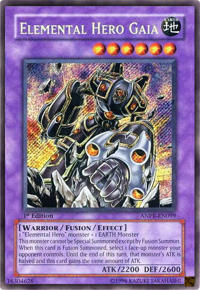 Elemental Hero Gaia [ANPR-EN099] Secret Rare | Dragon's Lair Comics and Fantasy Houston TX