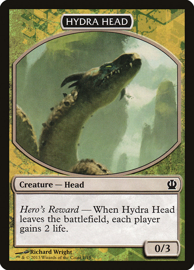Hydra Head Token [Theros Face the Hydra] | Dragon's Lair Comics and Fantasy Houston TX
