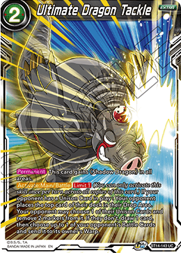 Ultimate Dragon Tackle (BT14-143) [Cross Spirits] | Dragon's Lair Comics and Fantasy Houston TX
