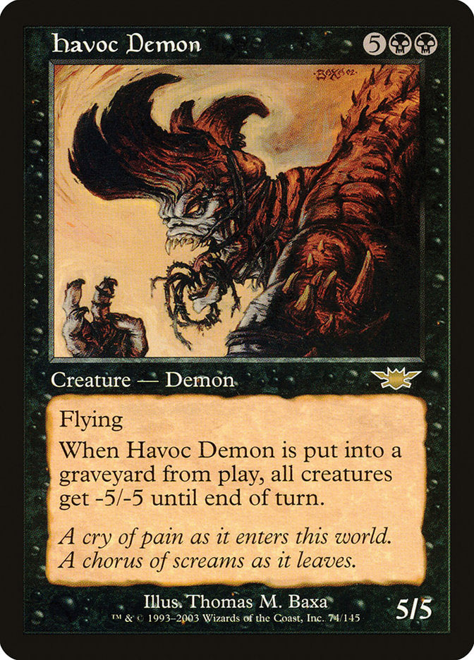 Havoc Demon [Legions] | Dragon's Lair Comics and Fantasy Houston TX