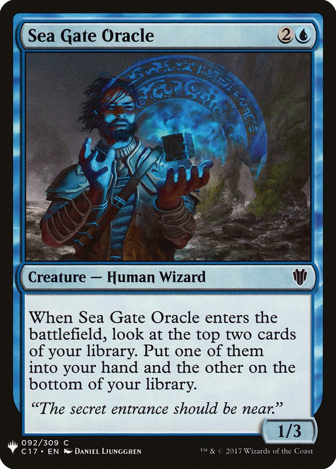 Sea Gate Oracle [Mystery Booster] | Dragon's Lair Comics and Fantasy Houston TX