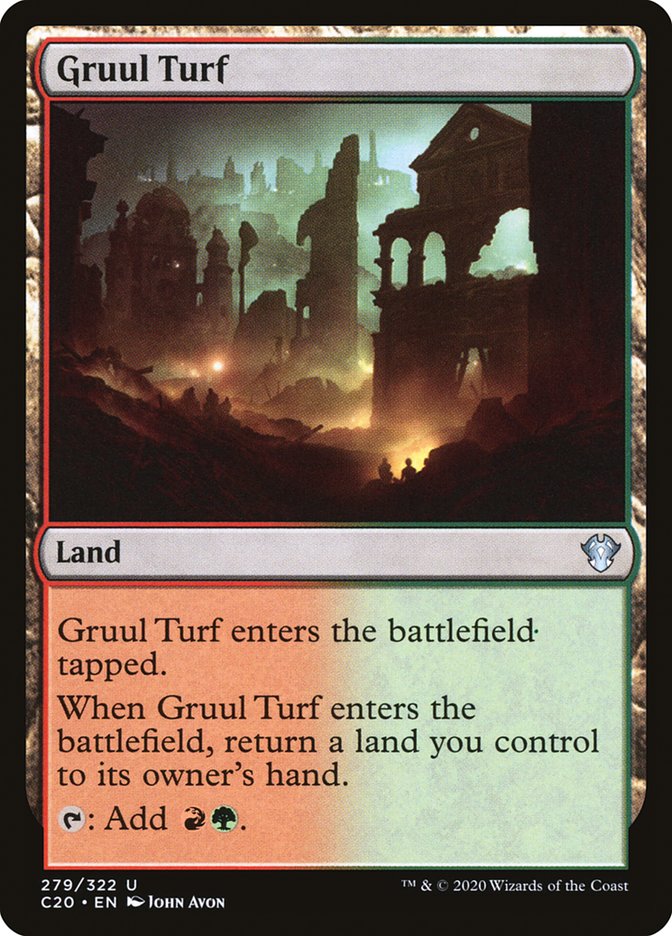 Gruul Turf [Commander 2020] | Dragon's Lair Comics and Fantasy Houston TX