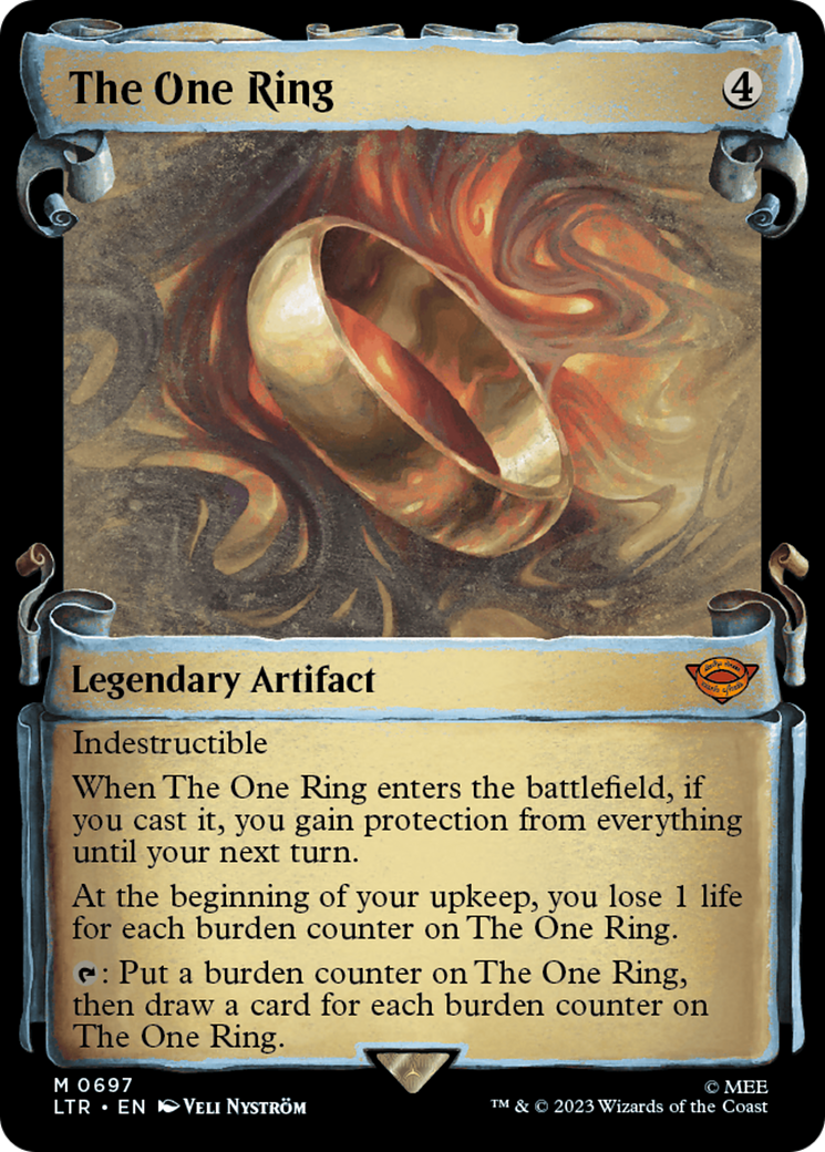 The One Ring [The Lord of the Rings: Tales of Middle-Earth Showcase Scrolls] | Dragon's Lair Comics and Fantasy Houston TX