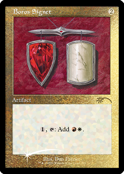 Boros Signet (Retro) (Foil Etched) [Secret Lair Drop Series] | Dragon's Lair Comics and Fantasy Houston TX