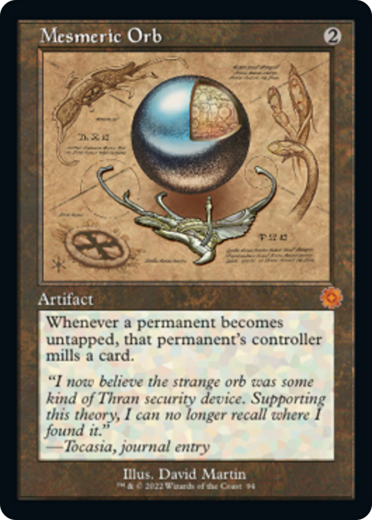 Mesmeric Orb (Retro Schematic) [The Brothers' War Retro Artifacts] | Dragon's Lair Comics and Fantasy Houston TX