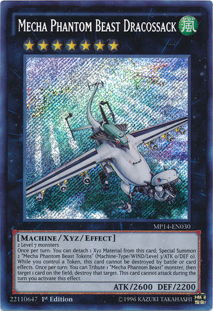 Mecha Phantom Beast Dracossack [MP14-EN030] Secret Rare | Dragon's Lair Comics and Fantasy Houston TX