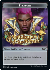Cat // Treasure (12) Double-Sided Token [Unfinity Tokens] | Dragon's Lair Comics and Fantasy Houston TX