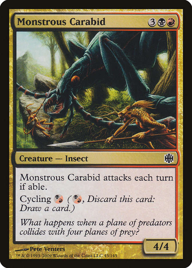Monstrous Carabid [Alara Reborn] | Dragon's Lair Comics and Fantasy Houston TX