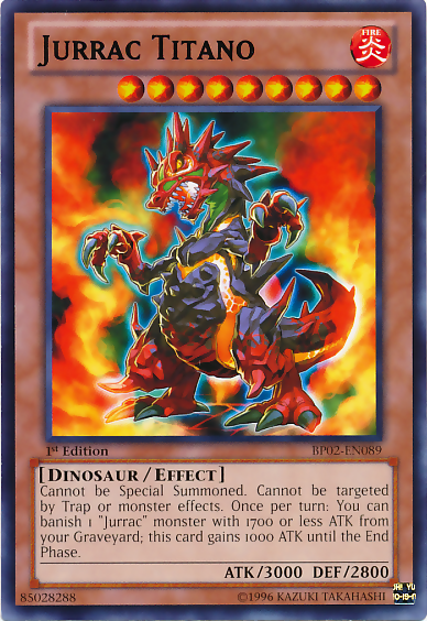 Jurrac Titano [BP02-EN089] Mosaic Rare | Dragon's Lair Comics and Fantasy Houston TX