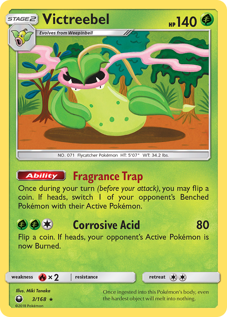 Victreebel (3/168) [Sun & Moon: Celestial Storm] | Dragon's Lair Comics and Fantasy Houston TX
