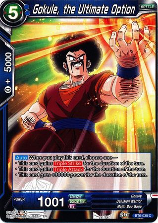 Gokule, the Ultimate Option (BT6-038) [Destroyer Kings] | Dragon's Lair Comics and Fantasy Houston TX