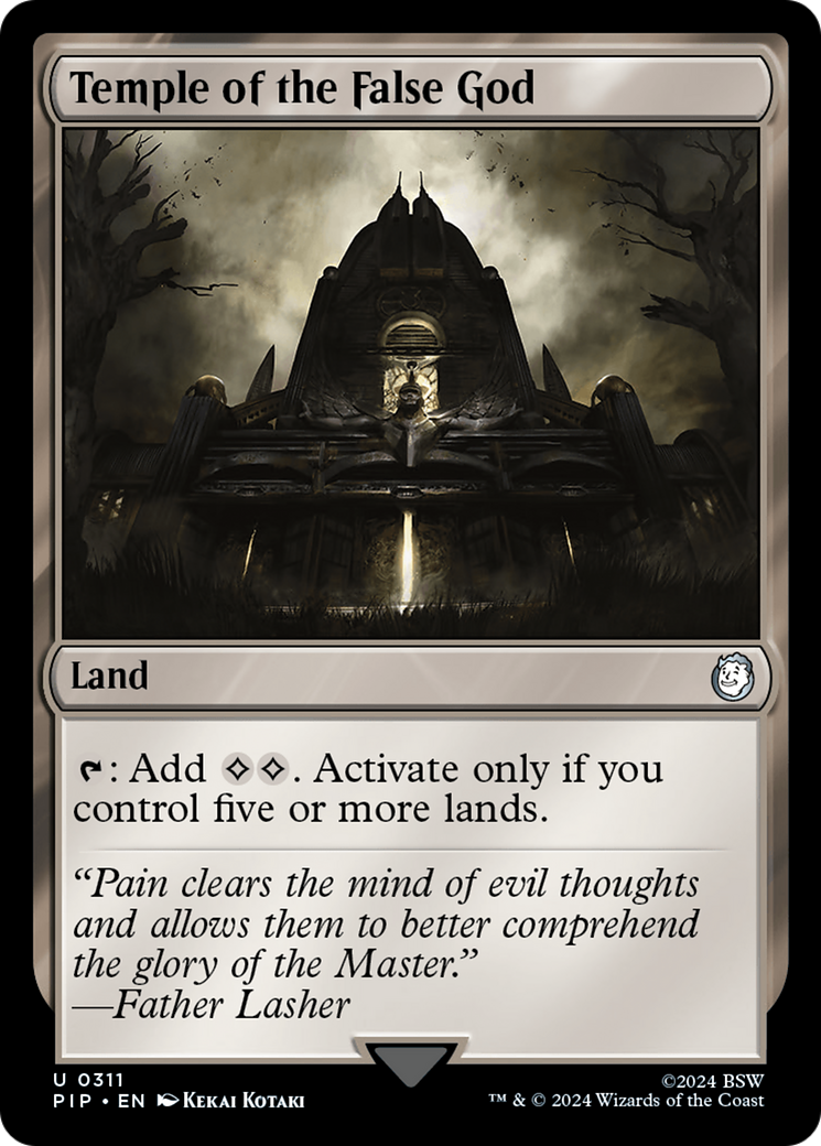 Temple of the False God [Fallout] | Dragon's Lair Comics and Fantasy Houston TX
