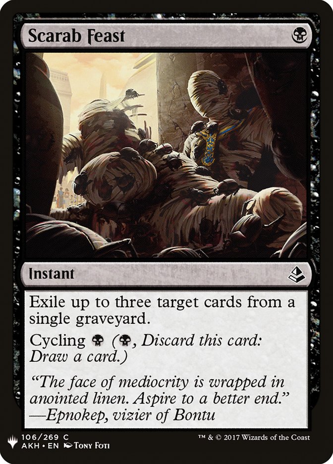 Scarab Feast [Mystery Booster] | Dragon's Lair Comics and Fantasy Houston TX