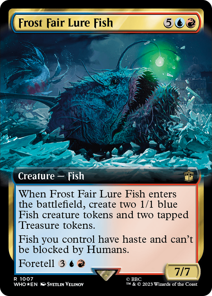 Frost Fair Lure Fish (Extended Art) (Surge Foil) [Doctor Who] | Dragon's Lair Comics and Fantasy Houston TX